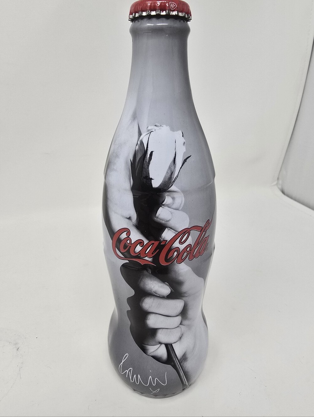 Limited Edition Coca Cola Bottle London Olympics Photographer Rankin RARE 9.5"